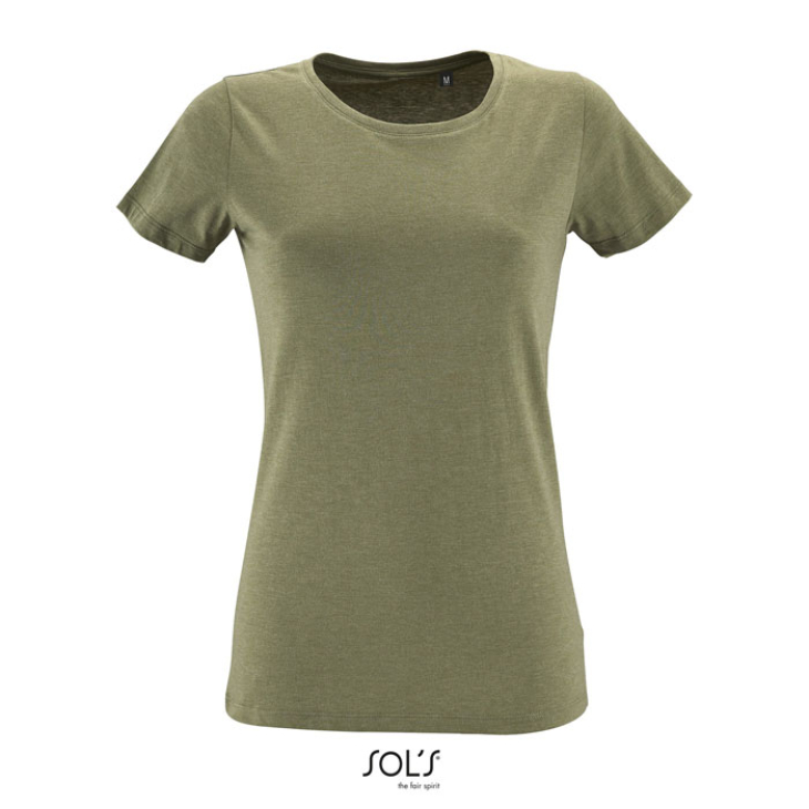 Heather khaki - Combed Cotton
